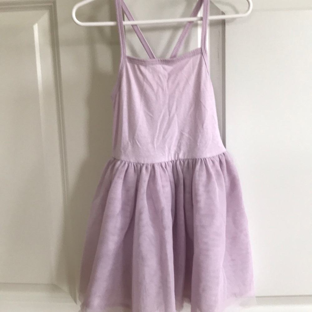 Purple tutu dress
